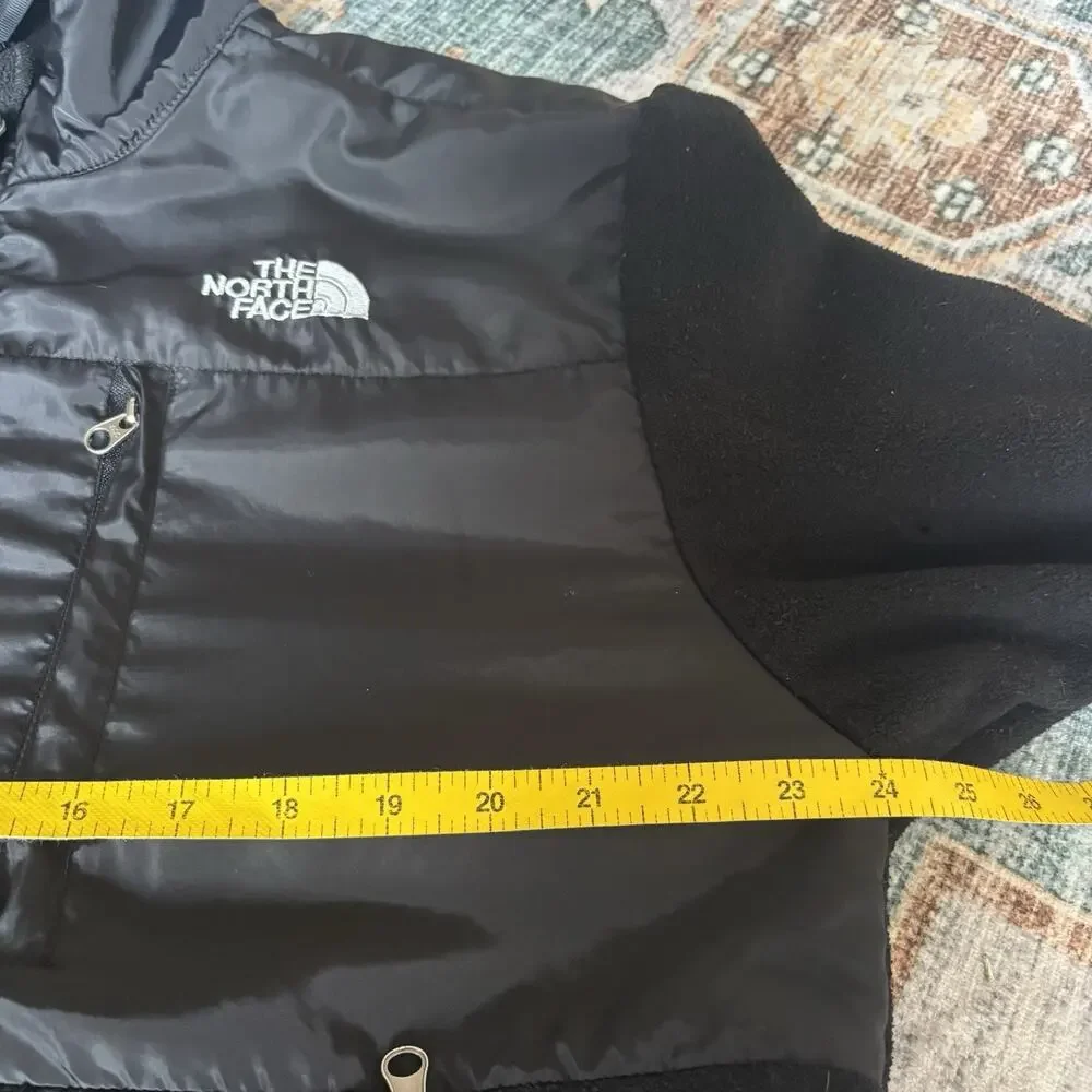Vintage The North Face Black Denali Full Zip Fleece Jacket Size Medium